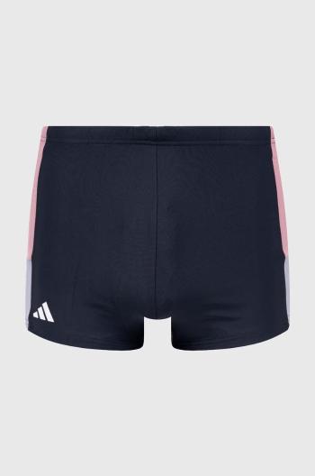 Plavky adidas Performance Block tmavomodrá barva