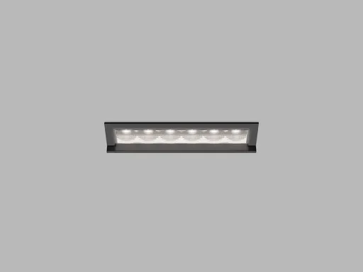 LED2 2560453DT Zápustné svítidlo RIVA MINI WW 6, B TRIAC 10W 3000K/3500K/4000K UGR černá