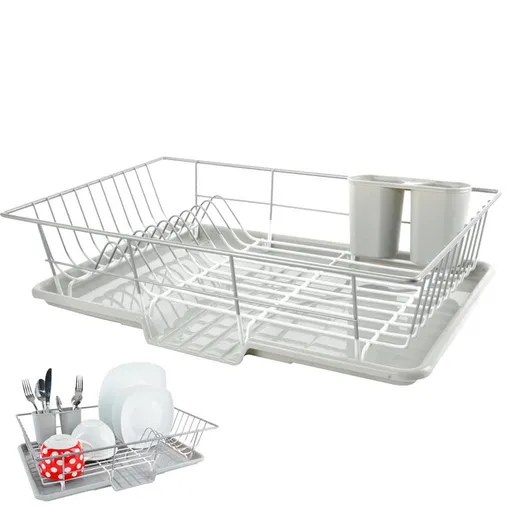 Odkapávač drát+tác plast 46,5x31 cm - ORION