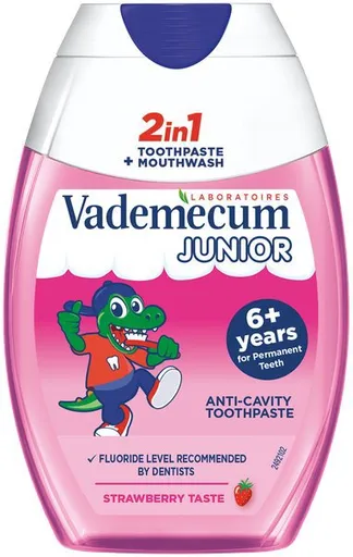 VADEMECUM 2v1 Junior Jahoda 75 ml (90443015)