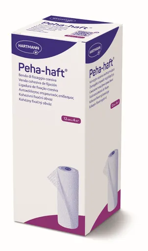 Hartmann PEHA-HAFT Obinadlo fixační kohesivní 12 cm x 4 m bílé