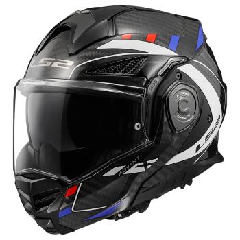 Výklopná moto přilba LS2 FF901 Advant X C Future Gl White Blue P/J  3XL (65-66)