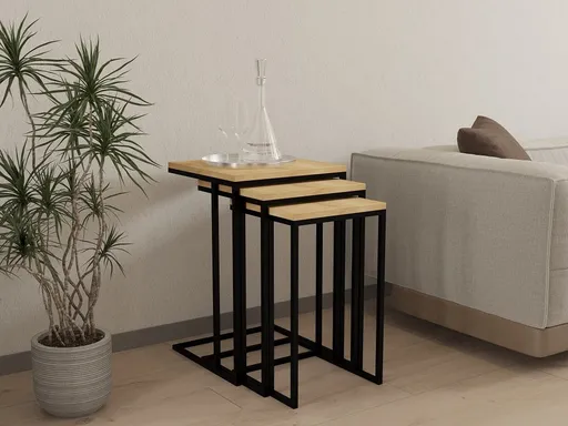 Sada odkládacích stolků (3 kusy) Roma