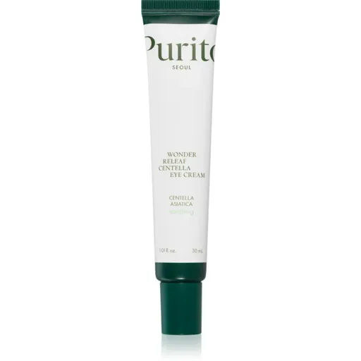Purito Wonder Releaf Centella Eye Cream hydratační a vyhlazující oční krém se zklidňujícím účinkem 30 ml