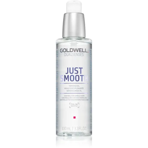 Goldwell Dualsenses Just Smooth olej pro nepoddajné a krepatějící se vlasy 100 ml
