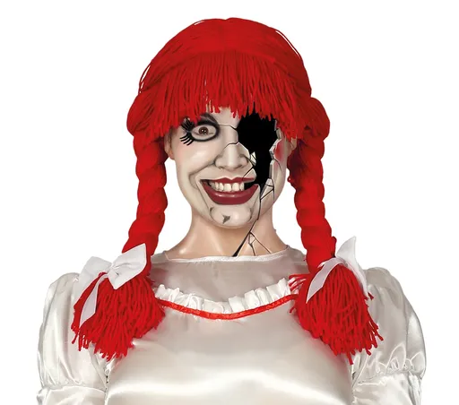 Guirca Paruka - vlna červená (Annabelle)