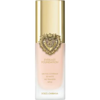 Dolce&Gabbana Flawless Everlast Foundation intenzivně krycí make-up s dlouhotrvajícím efektem SPF 20 odstín 01N LIGHT 27 ml