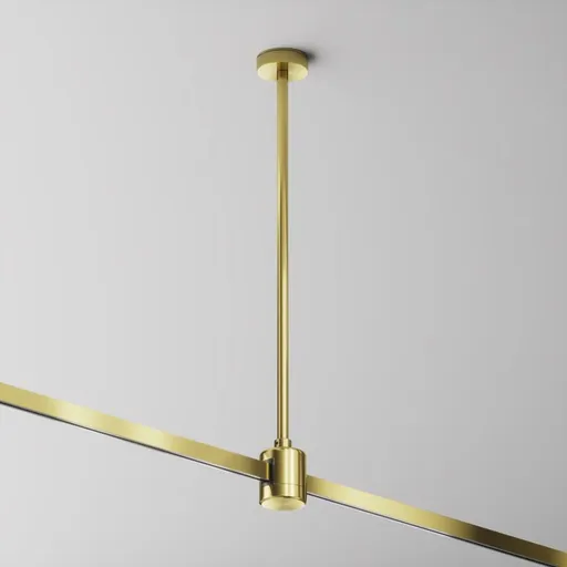 MAYTONI Upevnění ke stropu střední 360 mm s prodlužovací spojkou pro magnetickou lištu 24 V, Flarity TRA158C-IPCL1-BS