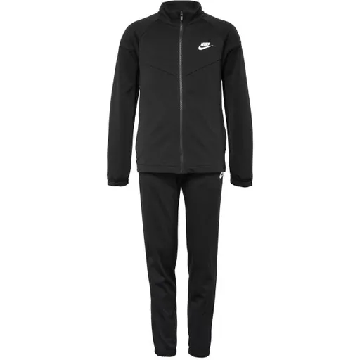 Nike K SPORTSWEAR DF TRACKSUIT PK FZ Dětská tepláková souprava, černá, velikost