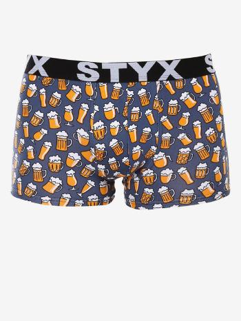 Styx Boxerky Šedá