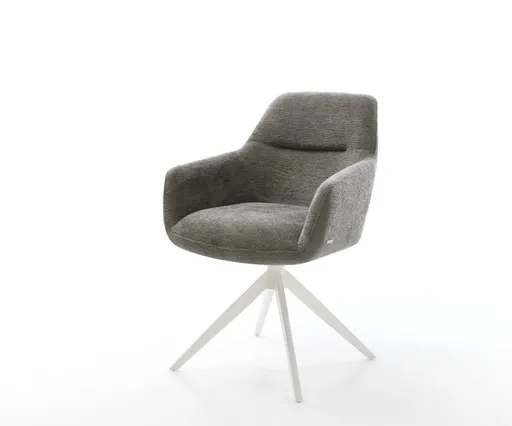 Jídelní židle Pejo-Flex bouclé měkký tmavě béžová křížová