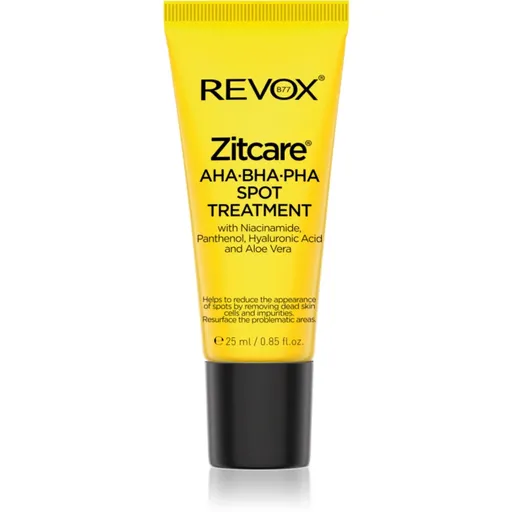 Revox B77 Zitcare AHA BHA PHA Spot Treatment lokální péče proti akné 25 ml