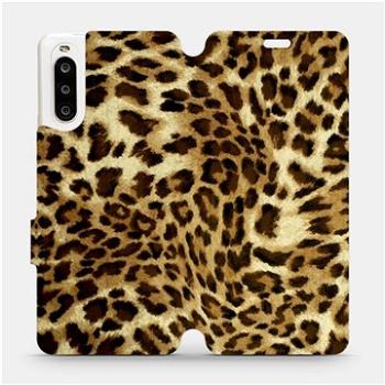 Flipové pouzdro na mobil Sony Xperia 10 II - VA33P Leopardí vzor (5903516241590)