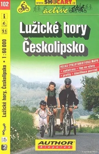 SC 102 Lužické hory, Českolipsko 1:60 000