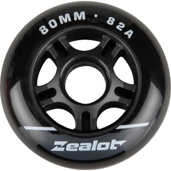 Zealot INLINE WHEELS 4 PACK 80-82A Sada in-line koleček, černá, velikost