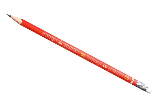 Tužka Kores č.2 trojhranná s pryží a násobilkou