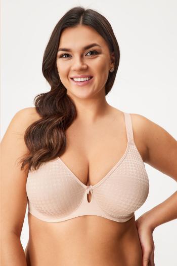 Podprsenka Microfiber Jacquard nevystužená