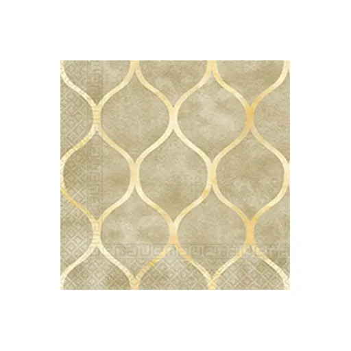 PROCOS Papírové ubrousky 33x33cm 3vrstvé orient 20ks