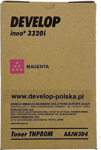 Develop TNP-80 AAJW3D4 purpurový (magenta) originální toner
