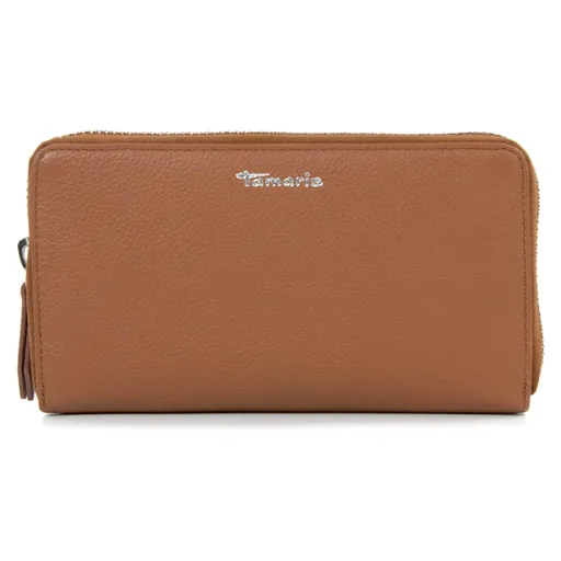 Dámská kožená peněženka Tamaris Ebba - koňak
