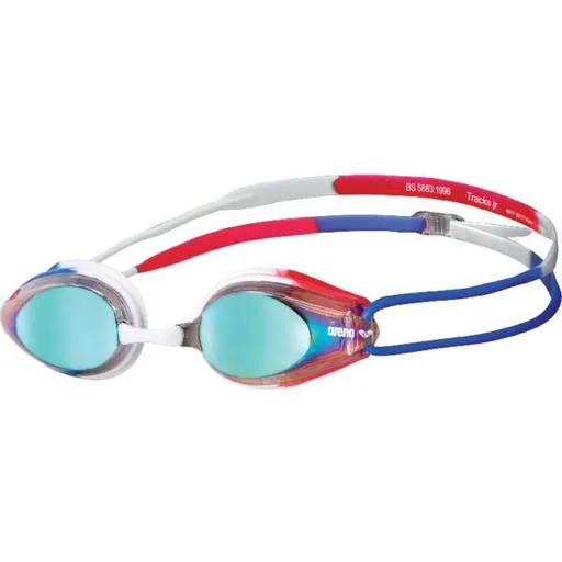 Arena TRACKS Juniorské plavecké brýle, modrá, velikost