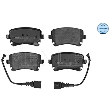 MEYLE Brzdové destičky zadní (0252332617/W)