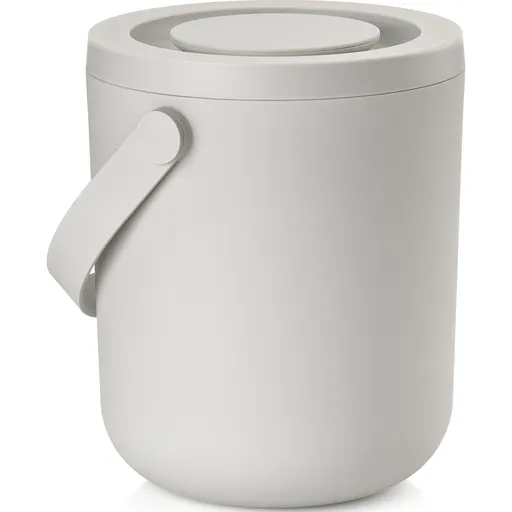 Nádoba na bio odpad 3 l, světle šedá, plast, Zone Denmark