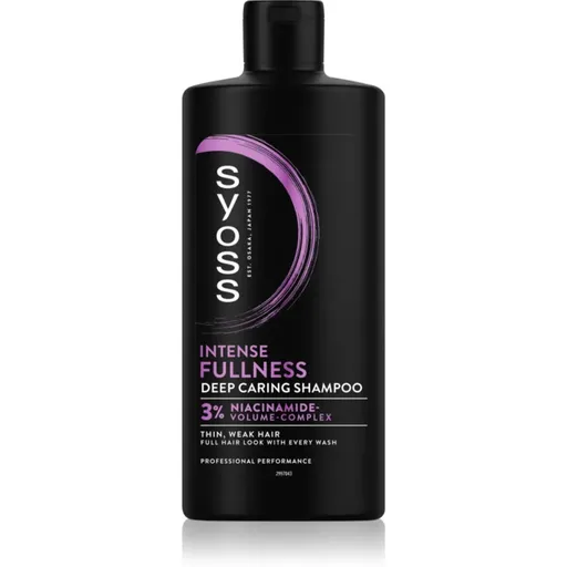 Syoss Intense Fullness šampon pro jemné vlasy pro objem a vitalitu 440 ml