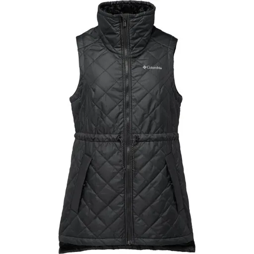 Columbia COPPER CREST II MID VEST Dámská zateplená vesta, černá, velikost