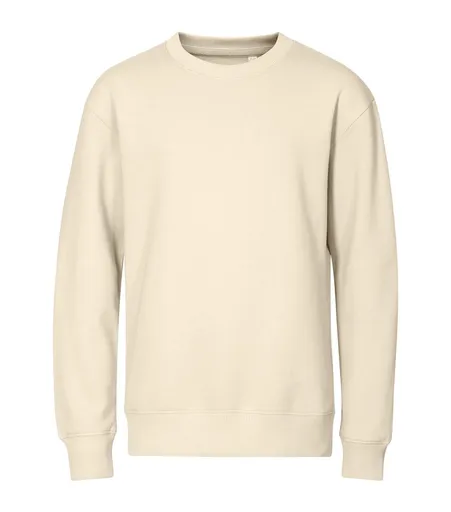 MALFINI Dětská unisex mikina Crew - Mandlová | 122 cm (6 let)