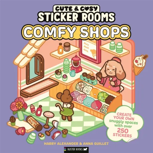 Sticker Rooms: Comfy Shops - Anna Guillet, Harry Alexander