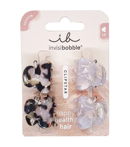 Invisibobble Clipstar Petit Four skřipeček do vlasů 4 ks