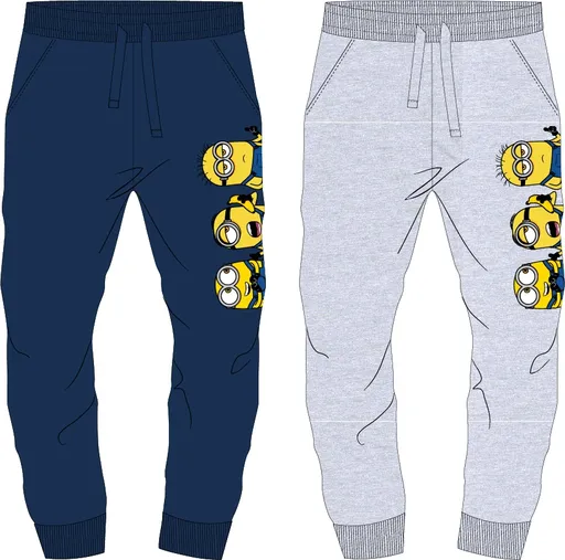 Eplus Chlapecké tepláky - Mimoni, modré Velikost - děti: 104