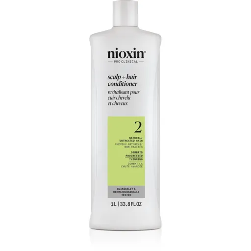 Nioxin System 2 Scalp + Hair Conditioner kondicionér proti řídnutí vlasů 1000 ml