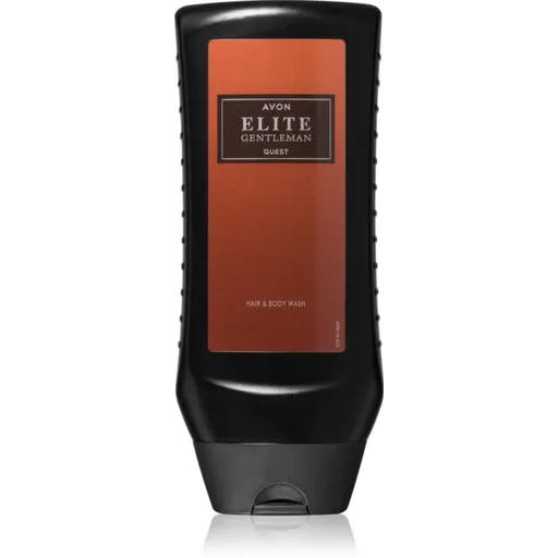 Avon Elite Gentleman Quest sprchový gel a šampon 2 v 1 pro muže 250 ml