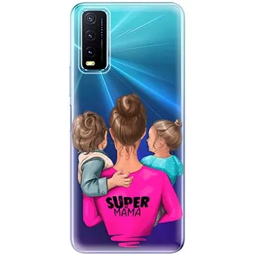 iSaprio Super Mama - Boy and Girl pro Vivo Y20s (smboygirl-TPU3-vY20s)