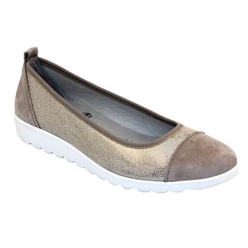 SANTÉ Dámské polobotky AO/9922 BEIGE v.39