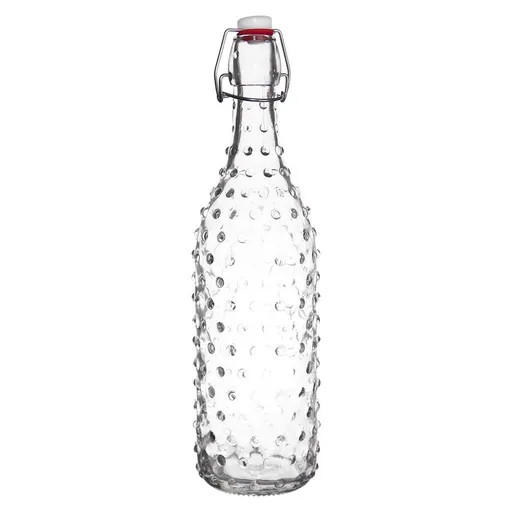 Láhev sklo CLIP uzávěr 1 l IDA - ORION