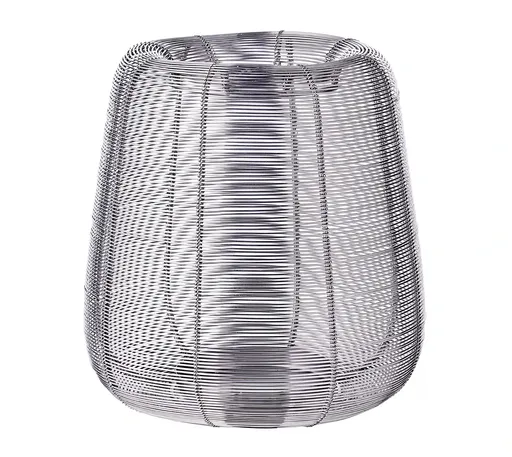 Lucerna "Kurt" stříbrná, 24 cm - EDZARD