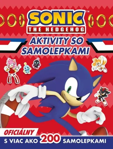 Ježko Sonic - Aktivity so samolepkami - kolektiv autorů
