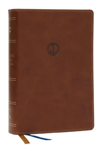 Enduring Word Study Bible: Pastoral Commentary from Every Chapter of the Bible (NKJV, Brown Leathersoft, Red Letter, Comfort Print, Thumb Indexed)