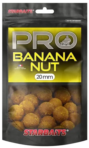 Starbaits Boilies Pro Banana Nut 200g,Starbaits Boilies Pro Banana Nut 200g