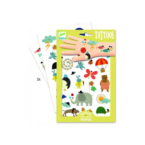 DJECO Tetování Roztomilá zvířátka