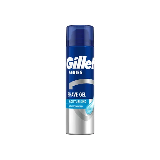 Gillette Series Gel na holení s kakaovým máslem 200 ml