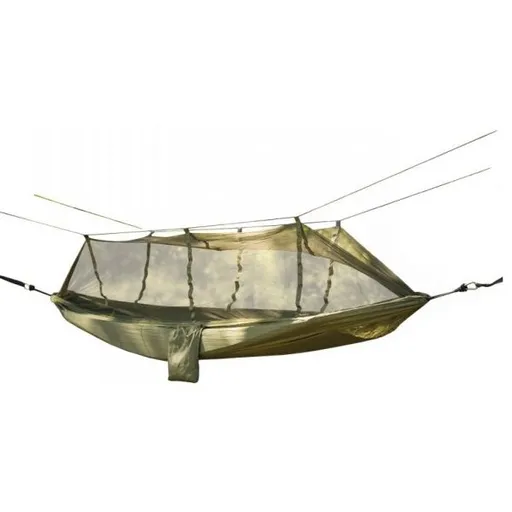 YATE NIDUS Hamaka se stříškou, tmavě zelená, velikost
