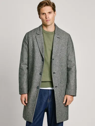 Pepe Jeans pánský šedý kabát PM403024963 L