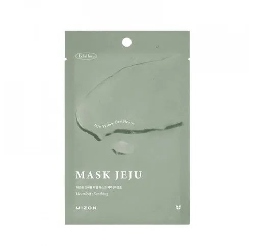 Mizon Zklidňující plátýnková maska Heartleaf (Jeju Mask) 23 g
