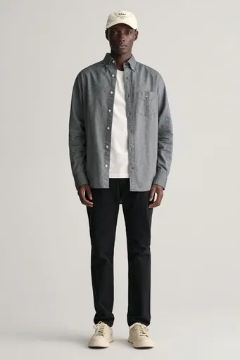 DŽÍNY GANT SLIM DESERT JEANS BLACK