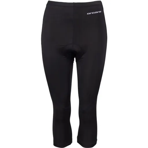 Arcore RION Dámské 3/4 cyklistické kalhoty, černá, velikost