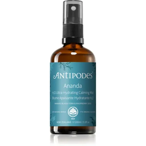 Antipodes Ananda H₂O Ultra-Hydrating Calming Mist antioxidační tonikum ve spreji 100 ml